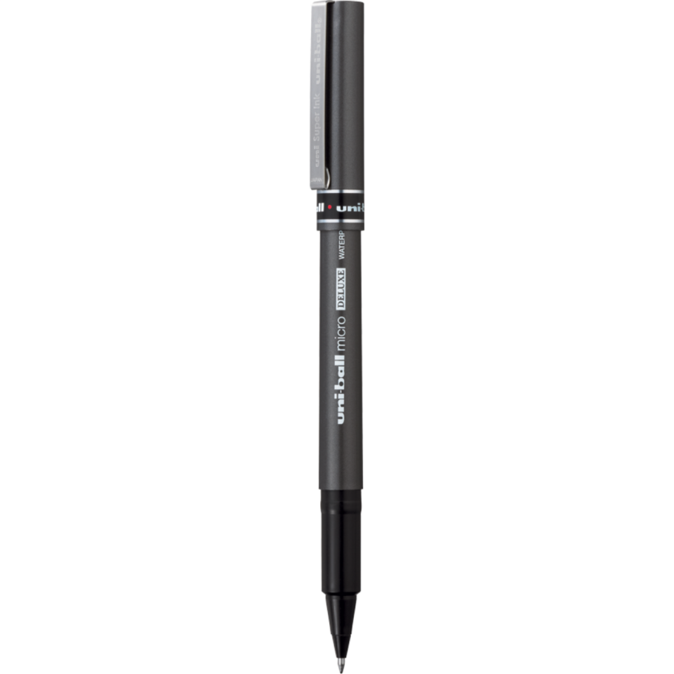 Uni-Ball UB-155 Deluxe Micro Roller Kalem Siyah