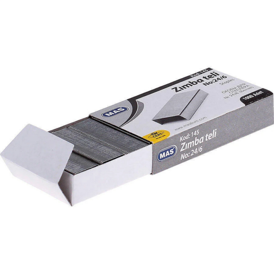 Mas 145 Zımba Teli No:24/6 Beyaz 1 PAKET