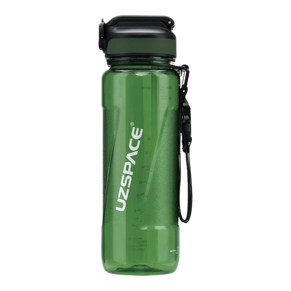 Uzspace 6056 Pipetli Tritan Matara 850 ml Yeşil