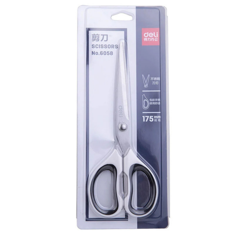 Deli Ofis Makası 175 mm E6058 Beyaz