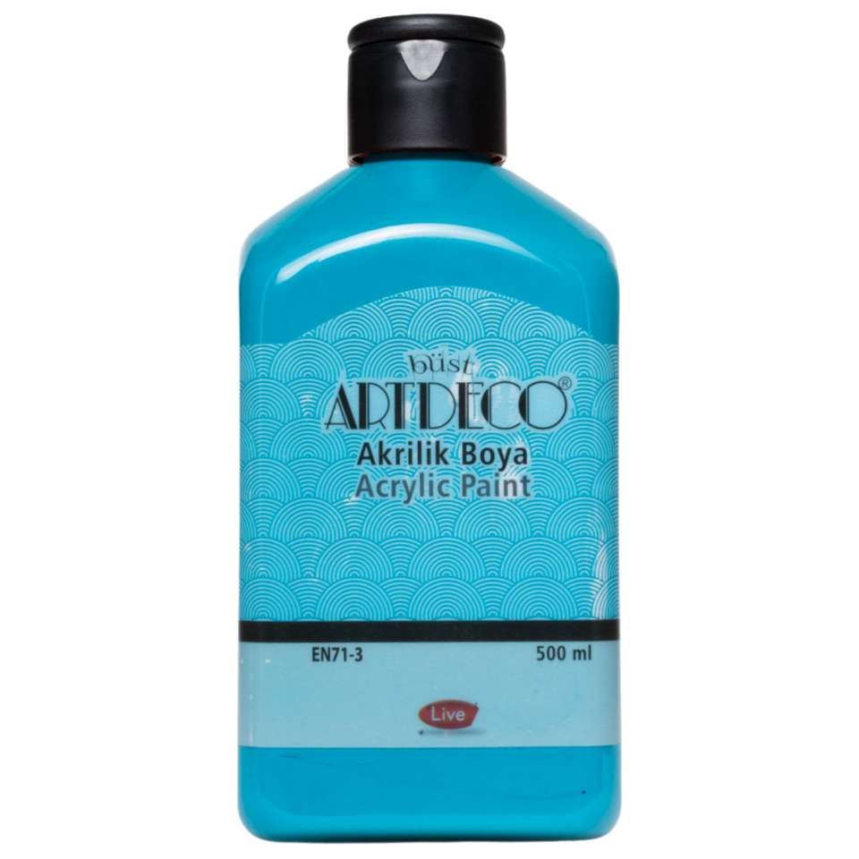 Artdeco 3044 Akrilik Boya Kelebek Mavi 500 ml