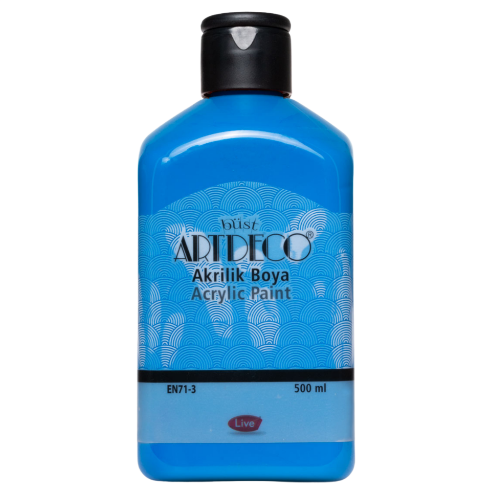 Artdeco 3053 Akrilik Boya Royal Mavi 500 ml