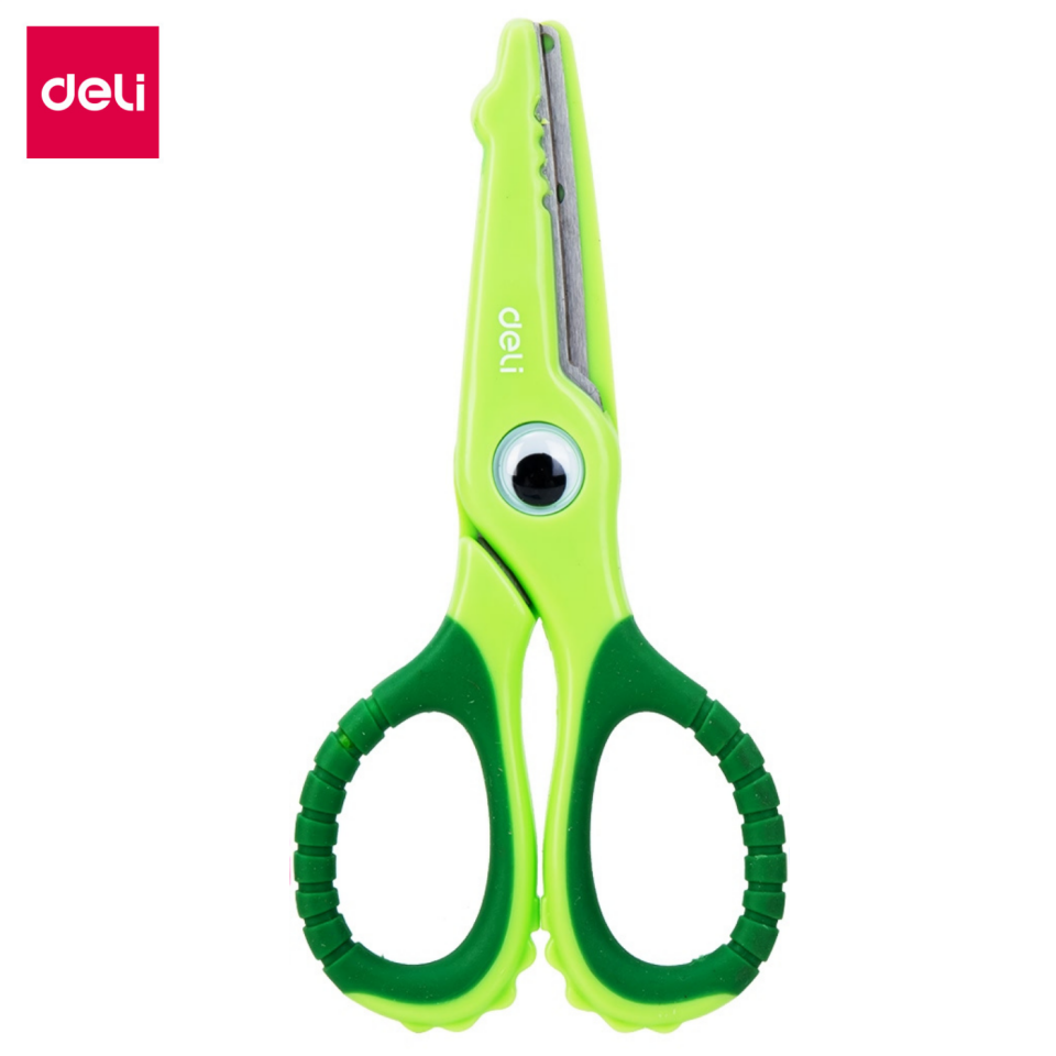 Deli Okul Makası 134 Mm Yeşil E6071