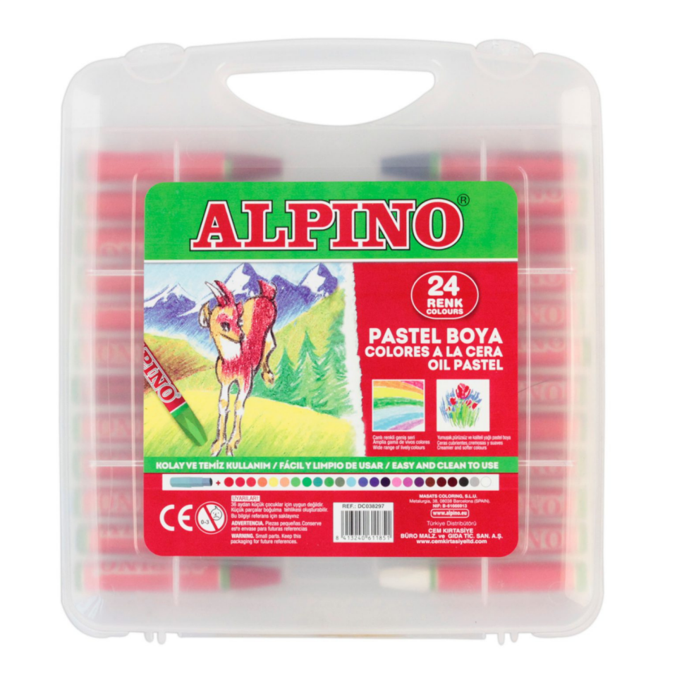 Alpino DC-­008297 Pastel Boya 24'lü