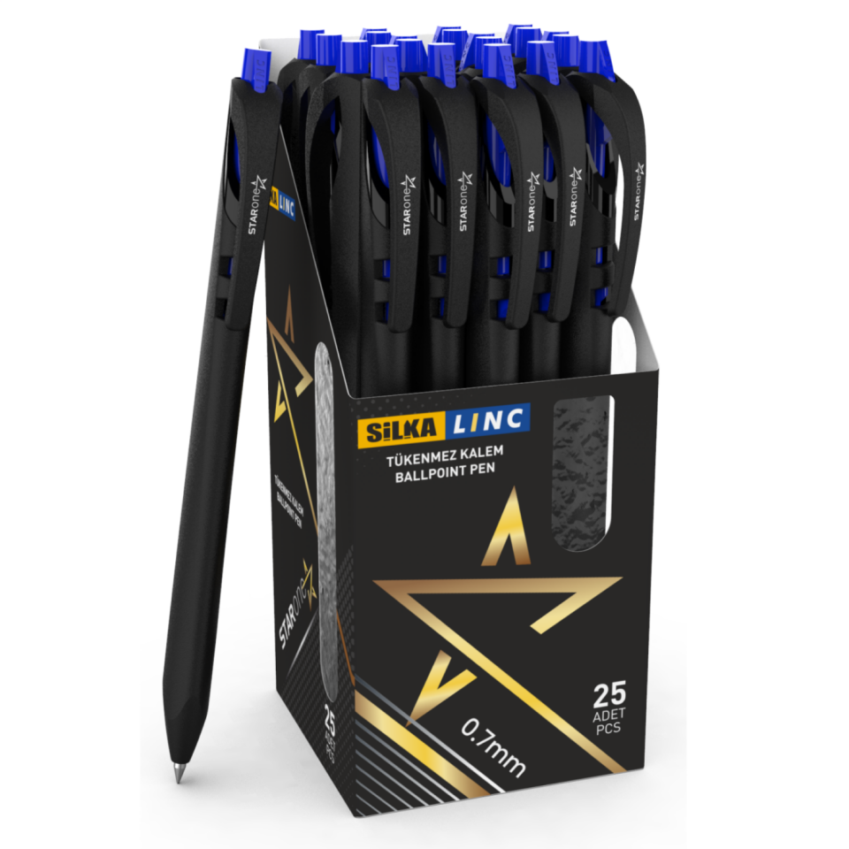 Linc StarOne 451 Tükenmez Kalem Mavi 0,7Mm
