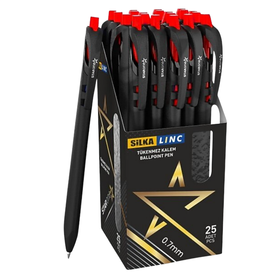 Linc StarOne 462 Tükenmez Kalem Kırmızı 0,7Mm