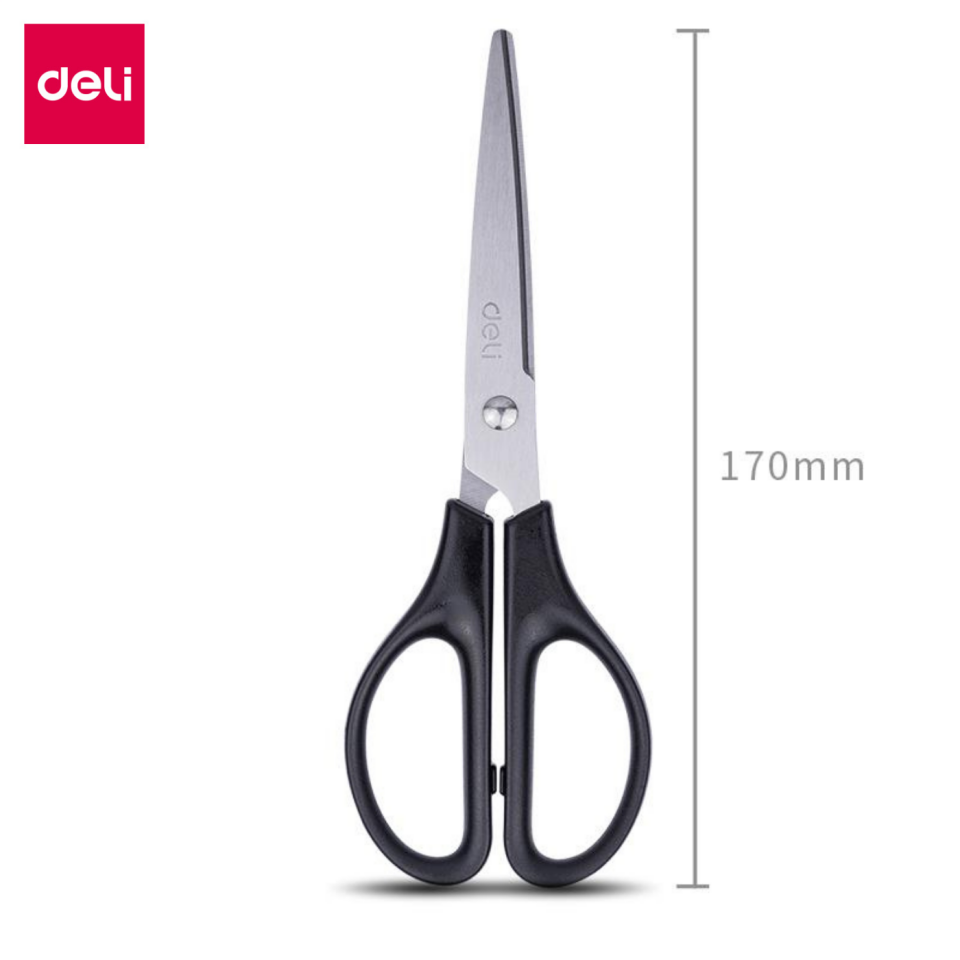 Deli Ofis Makası 170 Mm Siyah 603