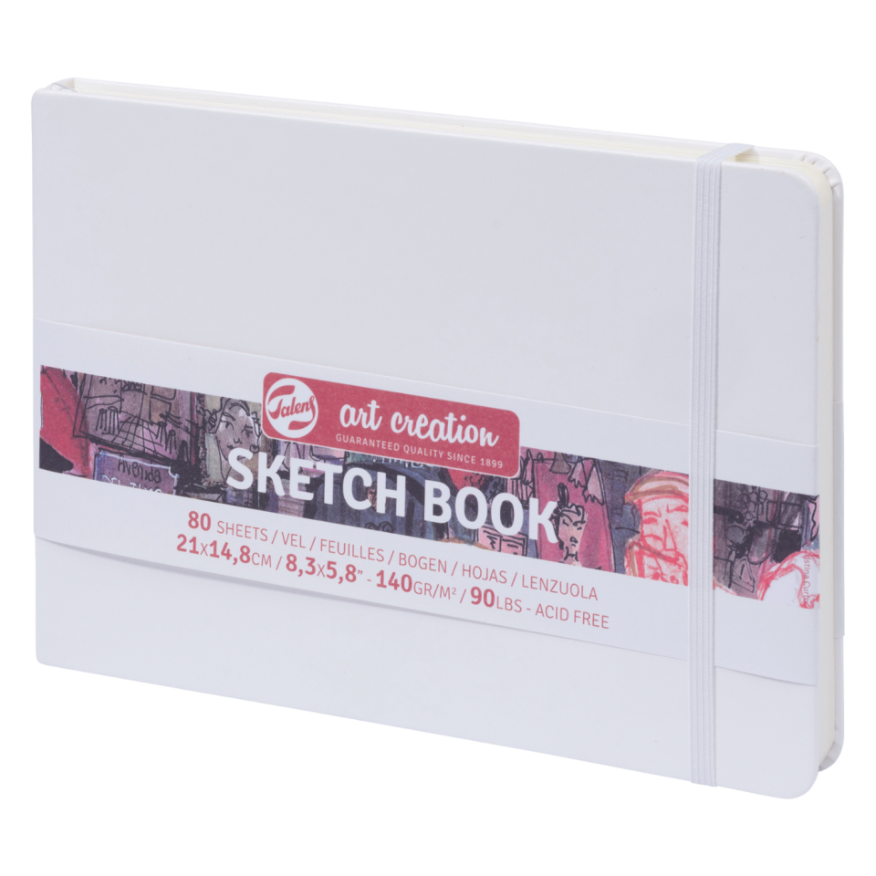 Talens Sanat Eseri Çizim Defteri Beyaz 14,8x21cm 140gr 80Yp