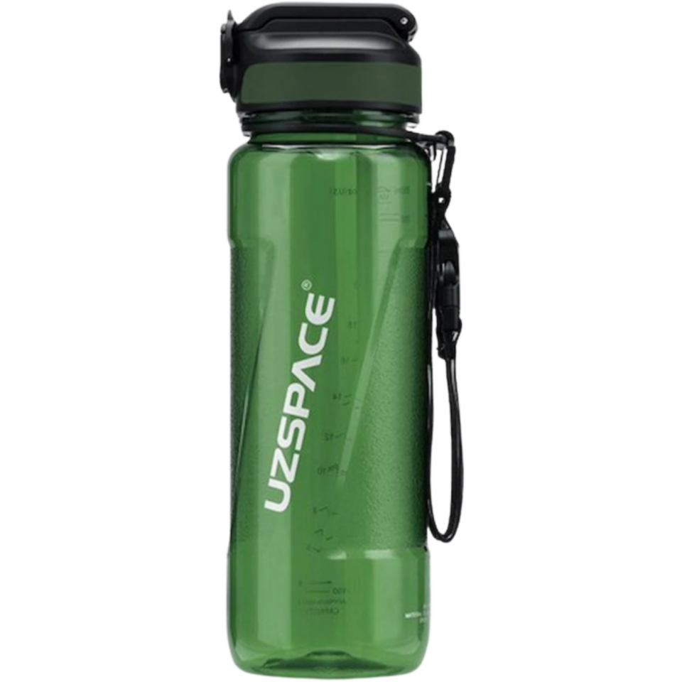 Uzspace 6057 Pipetli Tritan Matara 1000 ml Yeşil