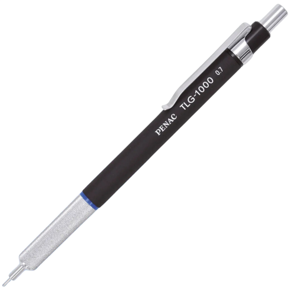 Penac TLG-1000 Mekanik Kurşun Kalem 0,7 Mm Siyah