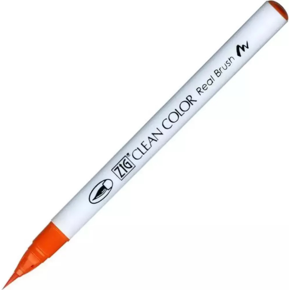 ZIG Clean Color Real Brush RB-6000AT 070 Orange Fırça Uçlu Kalem