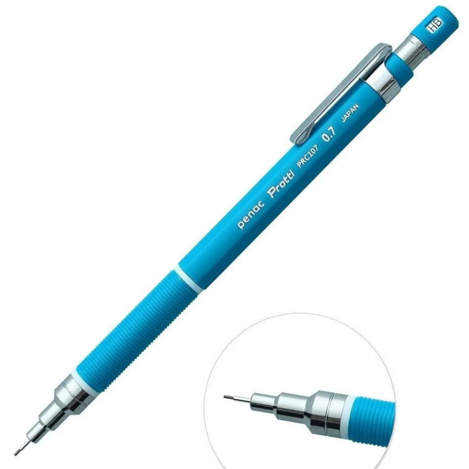 Penac Protti PRC-107 Mekanik Kurşun Kalem 0,7 Mm Mavi