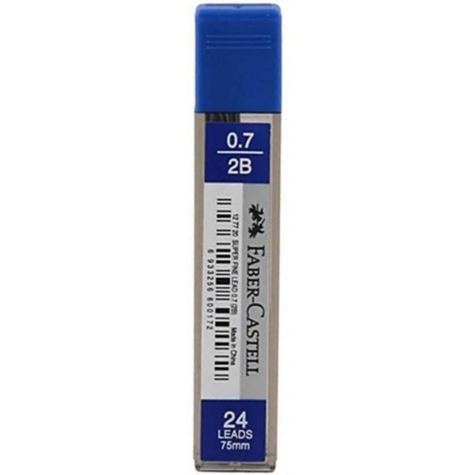 Faber-Castell Süper Fine Lead Min 2B 0,7 mm (75 mm- 24 Adet)