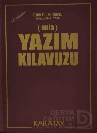 Karatay Yazım Klavuzu Plastik Kapak