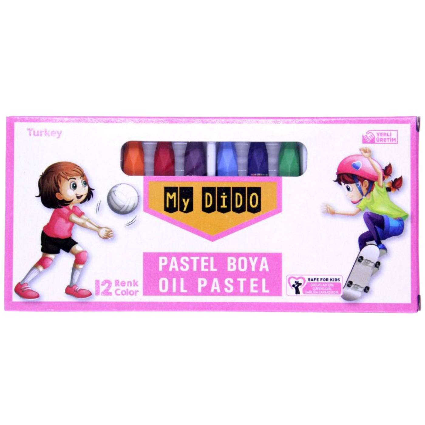 Mydido Pastel Boya 12 Renk