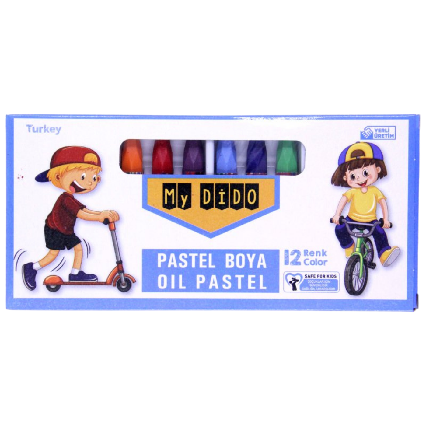Mydido Pastel Boya 12 Renk