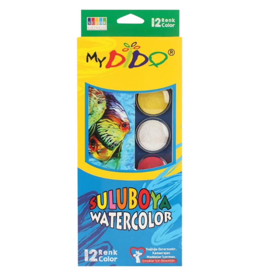 Mydido Sulu Boya Küçük 12'li