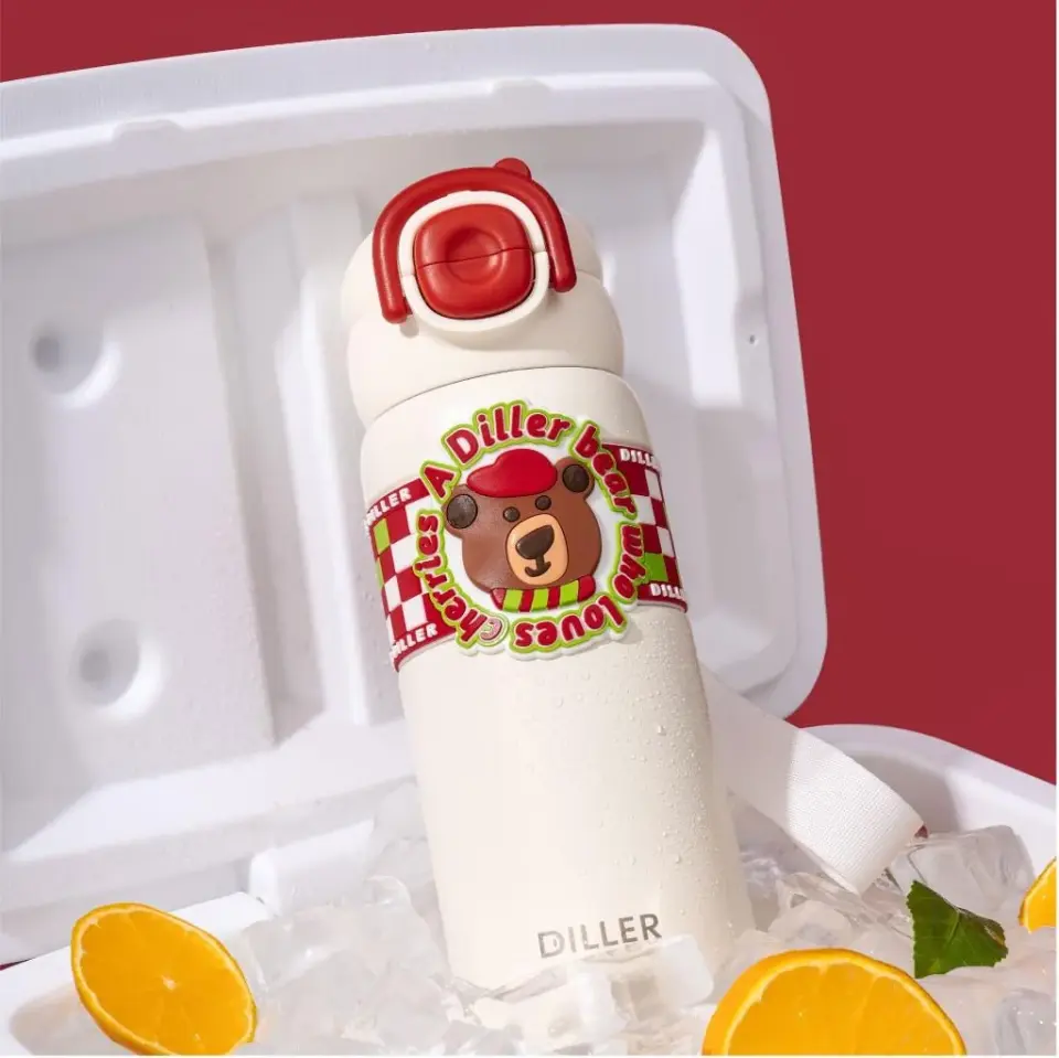 Diller D9238 Paslanmaz Çelik Termos 600 ml