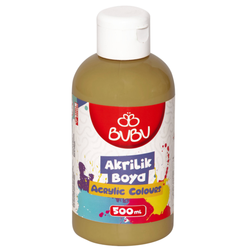 Bu-Bu Akrilik Boya Metalik Altın 500 gr