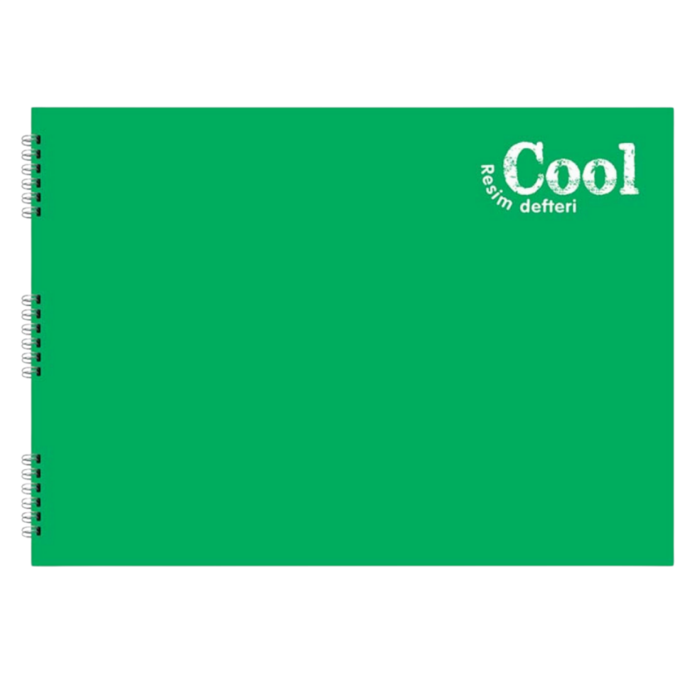 Keskın 306010-99 25X35 16Yaprak Cool Pp Kpk Dks Resim Defteri Turuncu