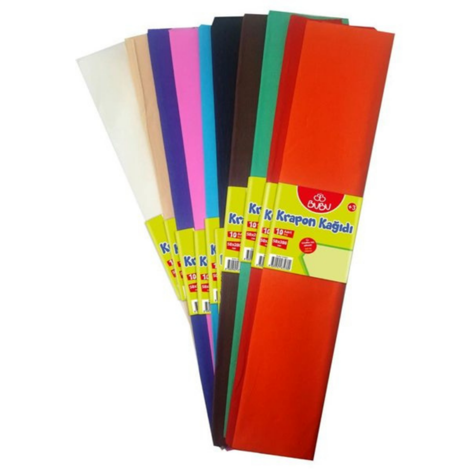 BuBu Krapon Kağıdı 10'lu Kr001