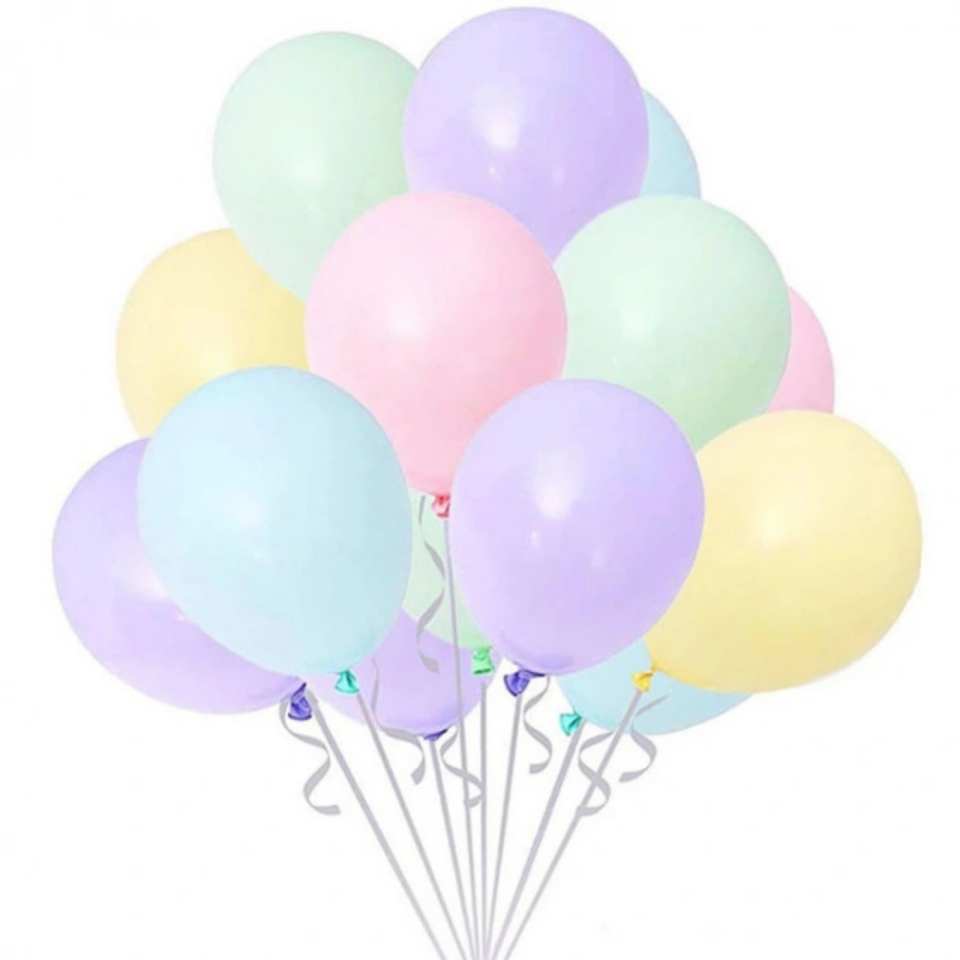 Kı̇Ka Pastel Balon Baskısız KarışIk 100'lü Hı̇L-2000011