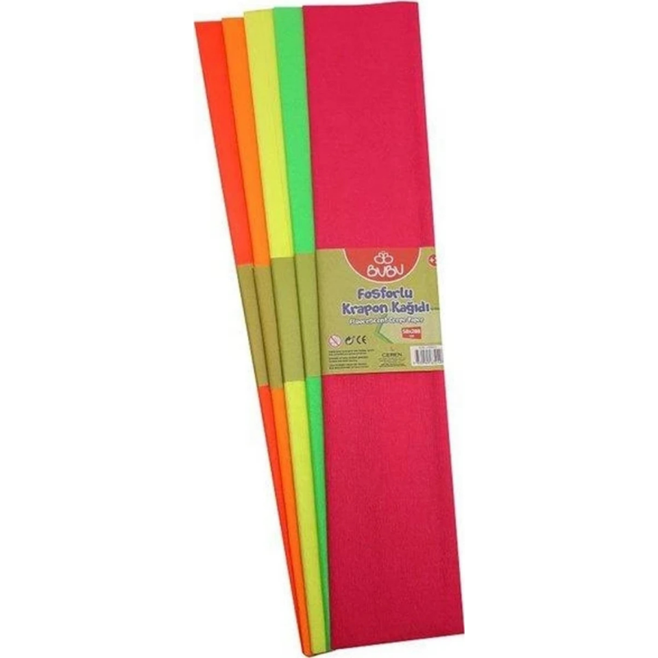 Bu-Bu Fosforlu Krapon Kağıdı 5'li Kr003