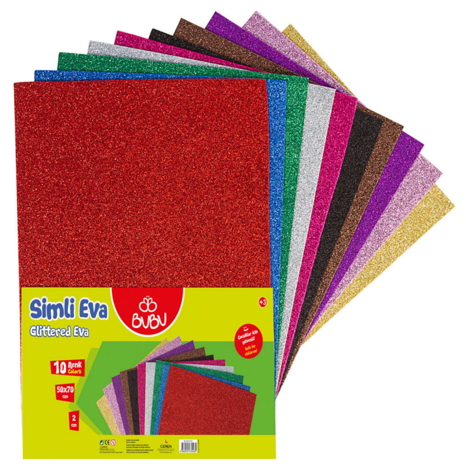 Bu-Bu Simli Eva 50x70 cm 10 Renk EV0040