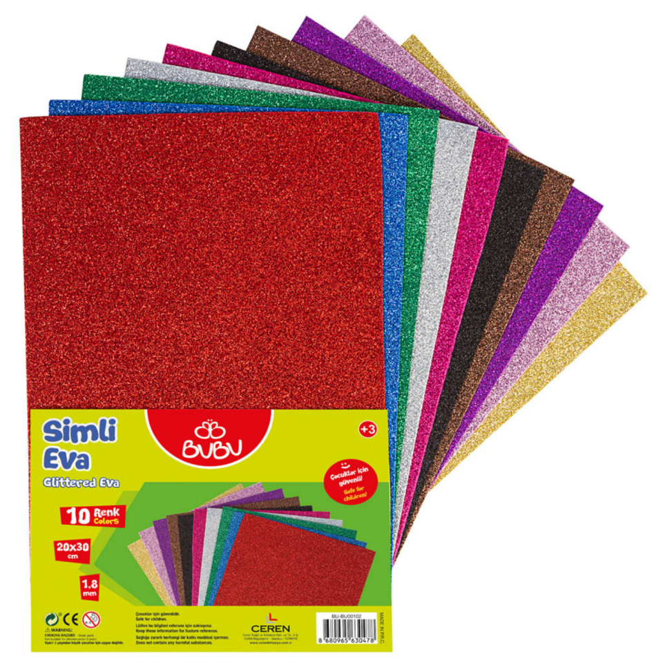 Bu-Bu Simli Eva 20x30 cm 10 Renk EV0037