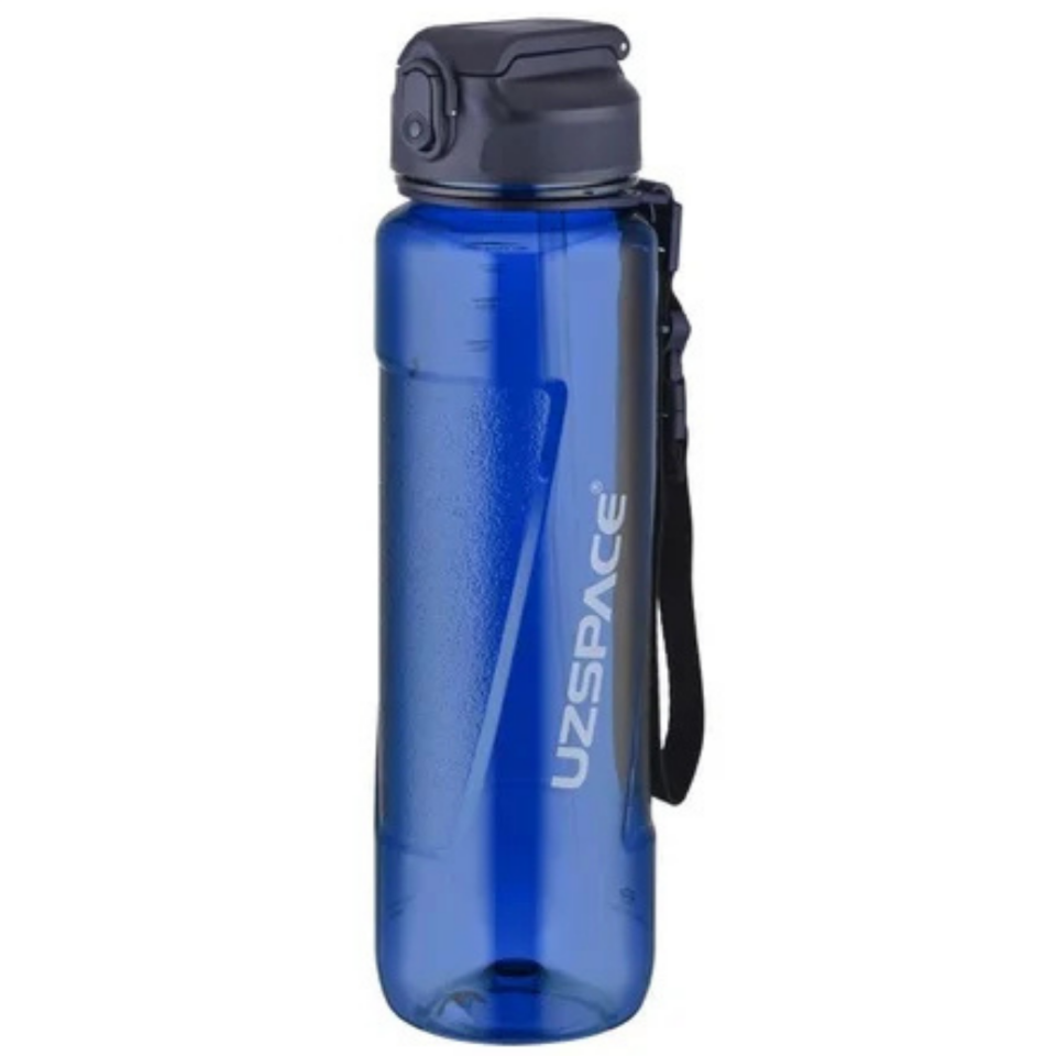 Uzspace 6057 Pipetli Tritan Matara 1000 ml Mavi