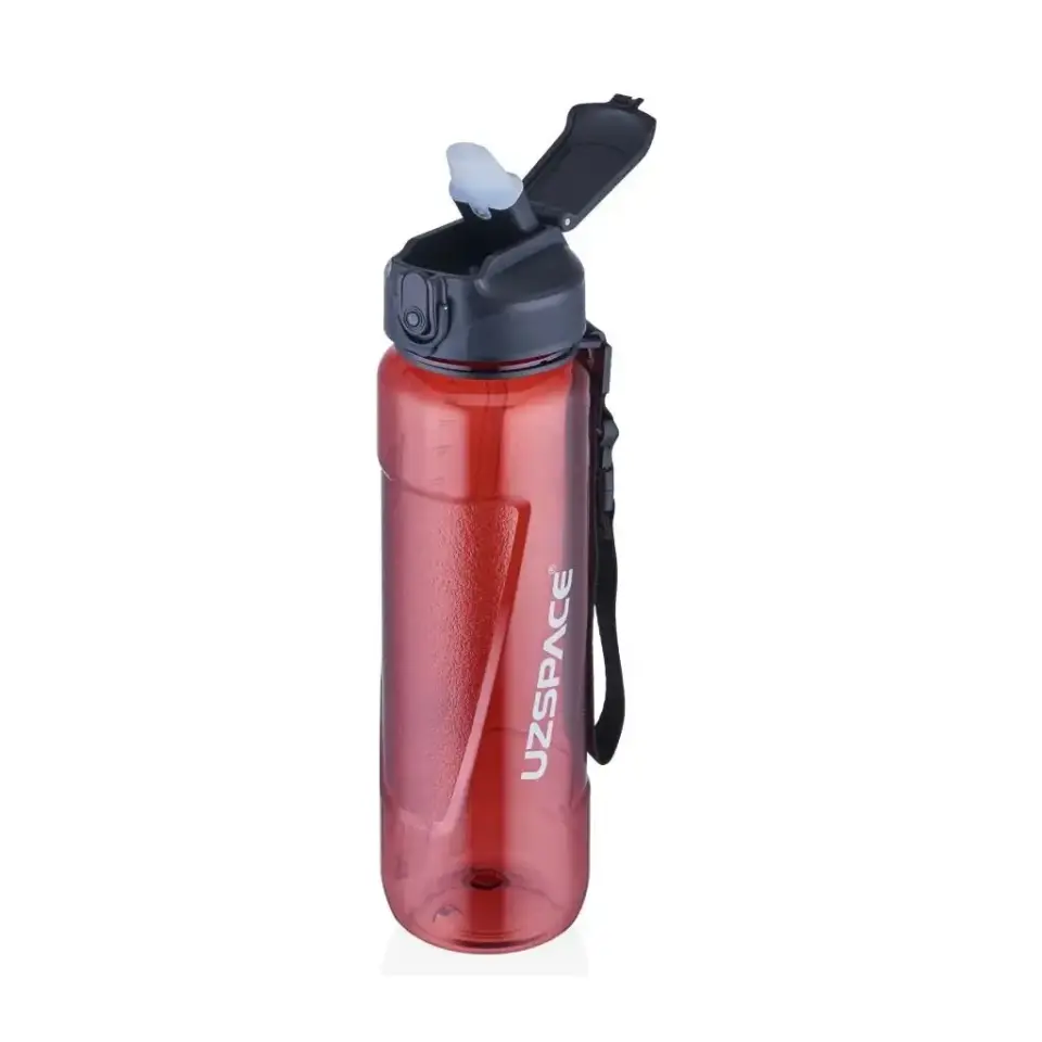 Uzspace 6057 Pipetli Tritan Matara 1000 ml Mavi