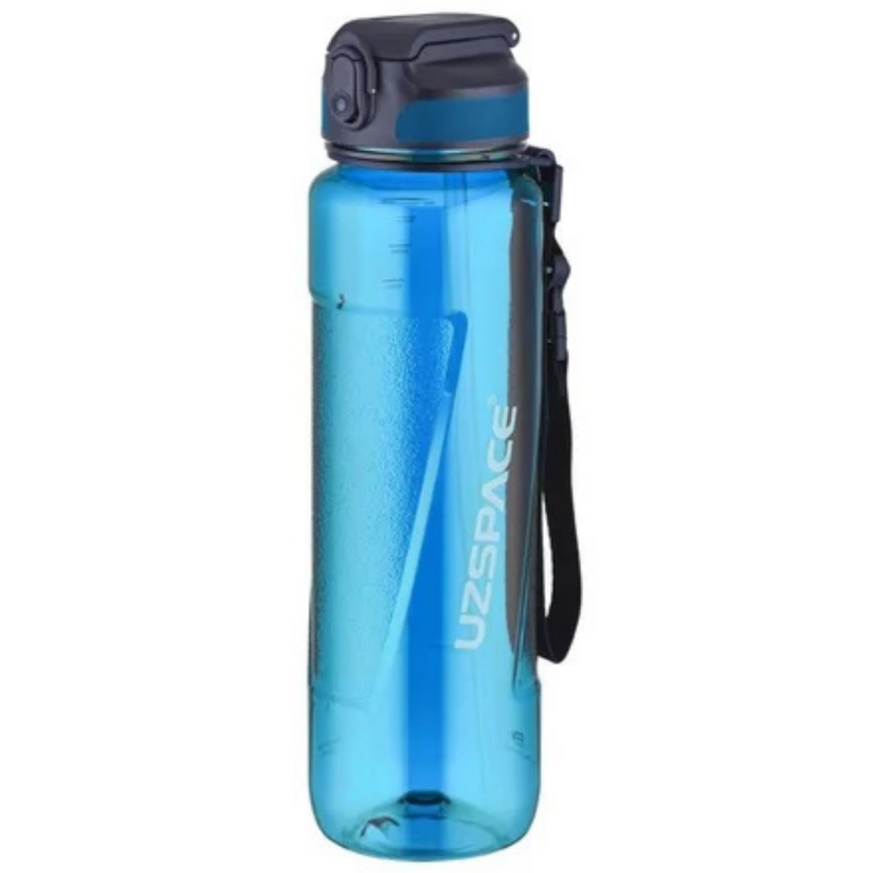 Uzspace 6057 Pipetli Tritan Matara 1000 ml Turkuaz