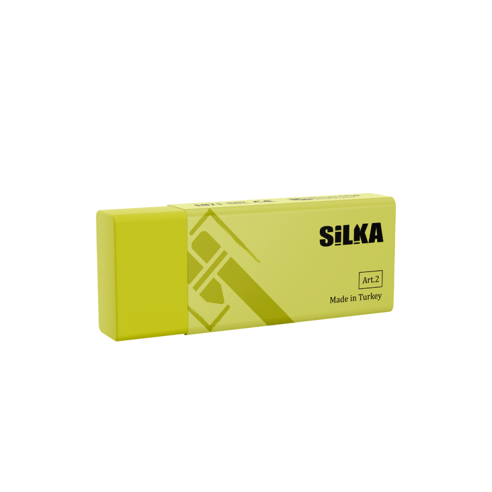 Silka 23-30 Neon Küçük Boy Silgi Pembe