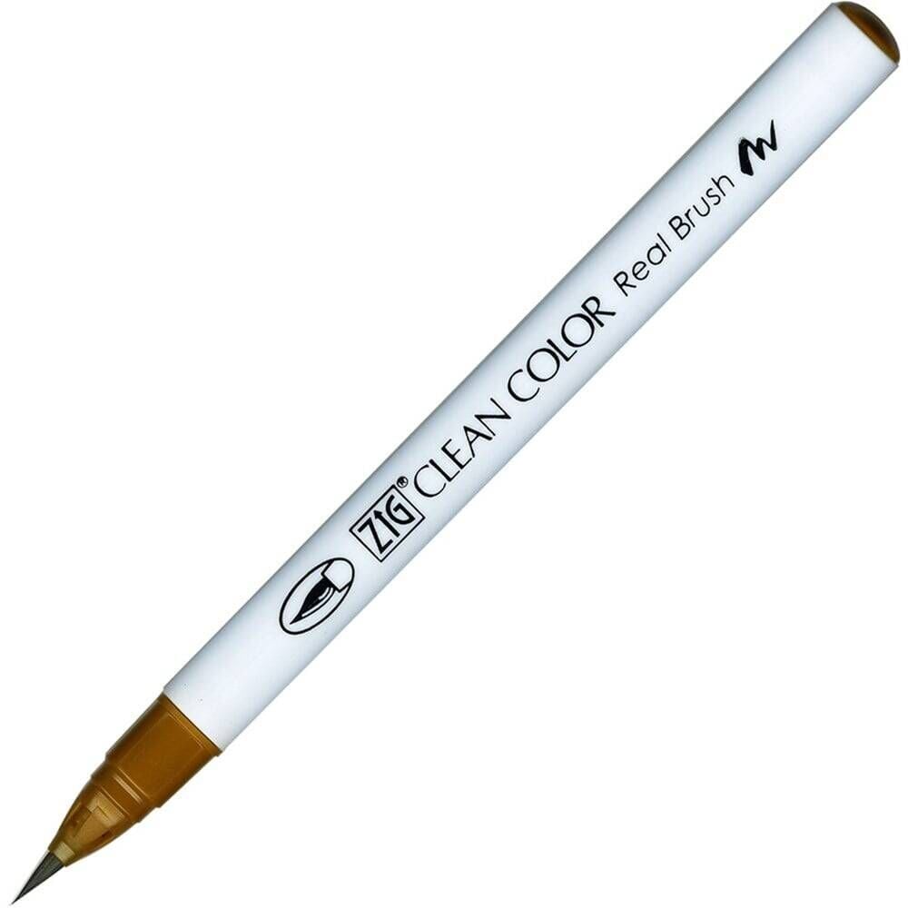 ZIG Clean Color Real Brush RB-6000AT 066 Dark Brown Fırça Uçlu Kalem
