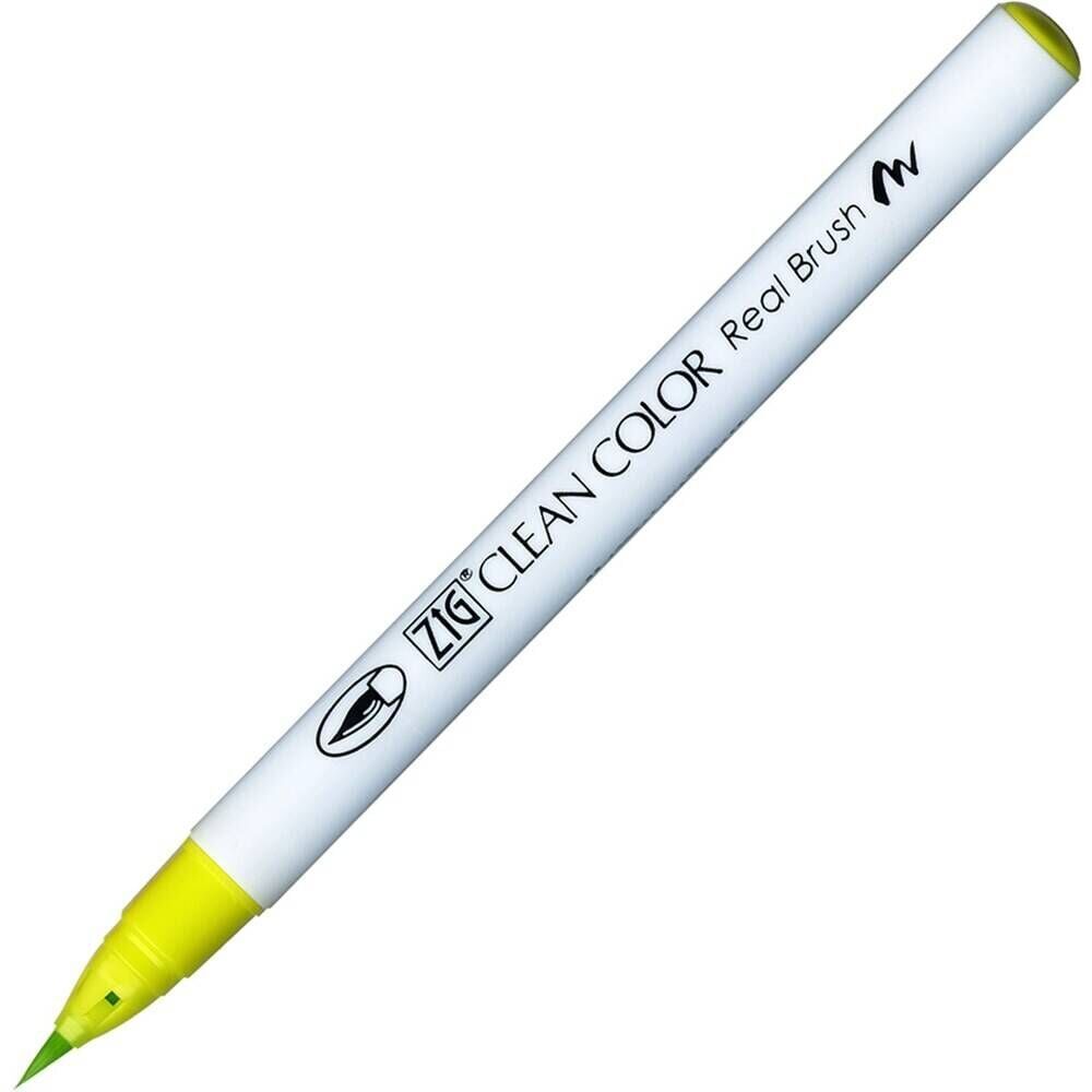 ZIG Clean Color Real Brush RB-6000AT 053 Yellow Green Fırça Uçlu Kalem