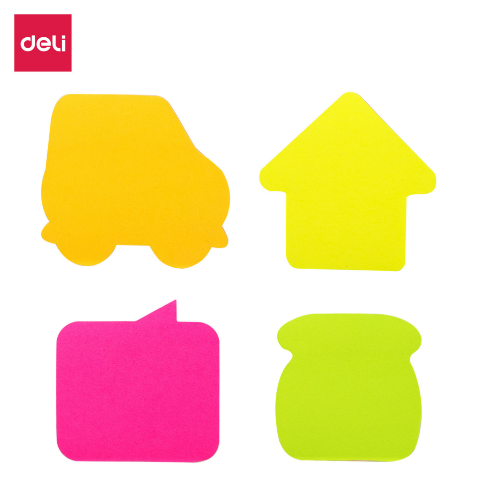 Deli Yapışkanlı Not Kağıdı 20 Yaprak EA03102 Pembe