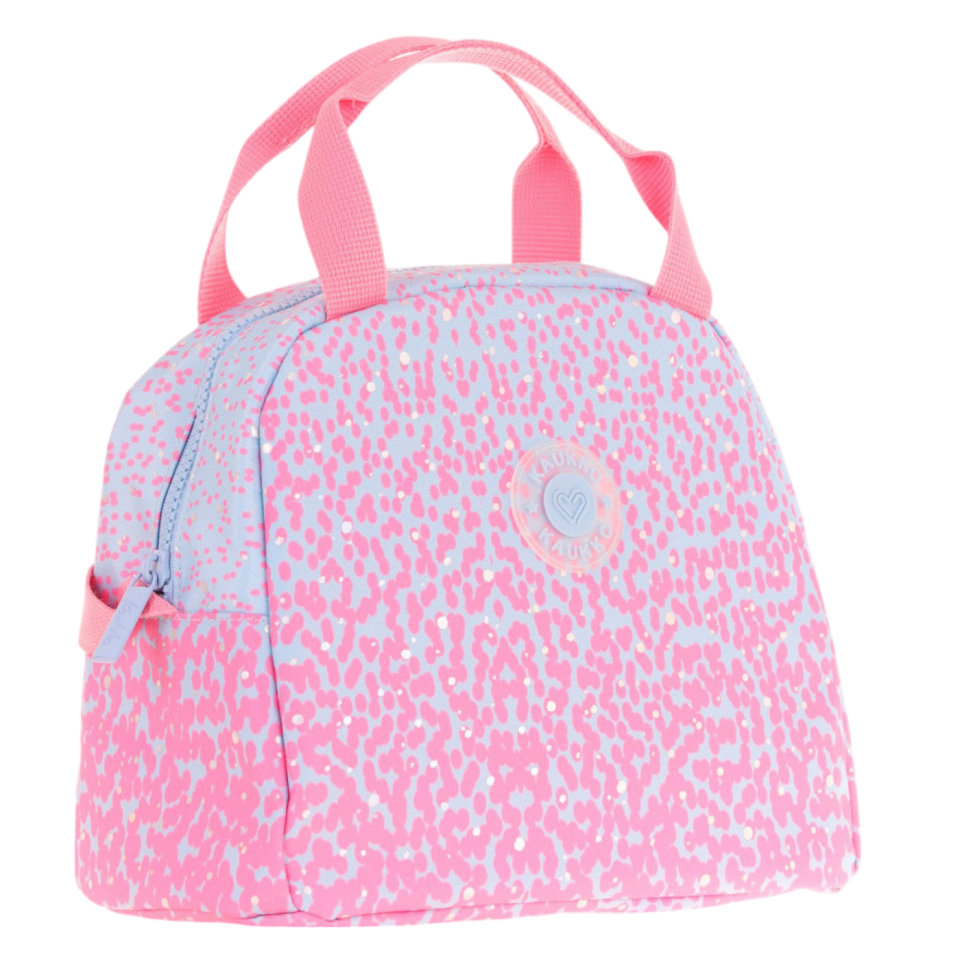 Kaukko Dots Beslenme Çantası Pink K9078