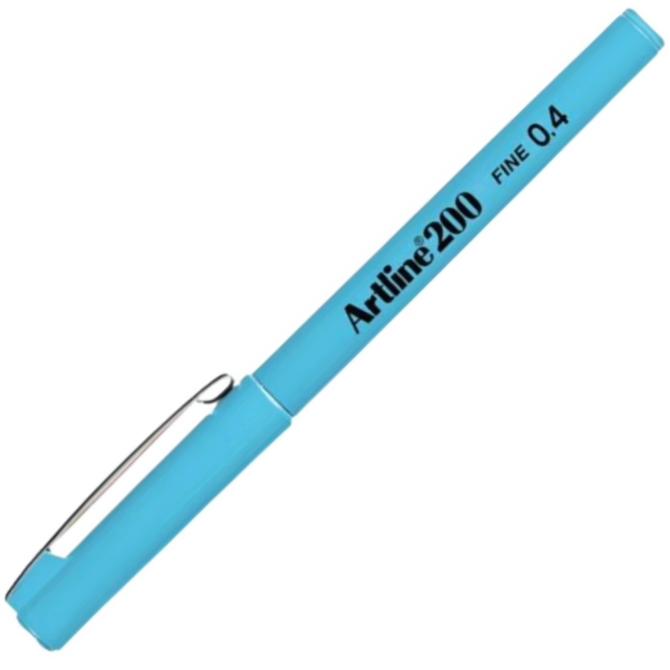 Artline 200N Fineliner 0.4 mm Açık Mavi