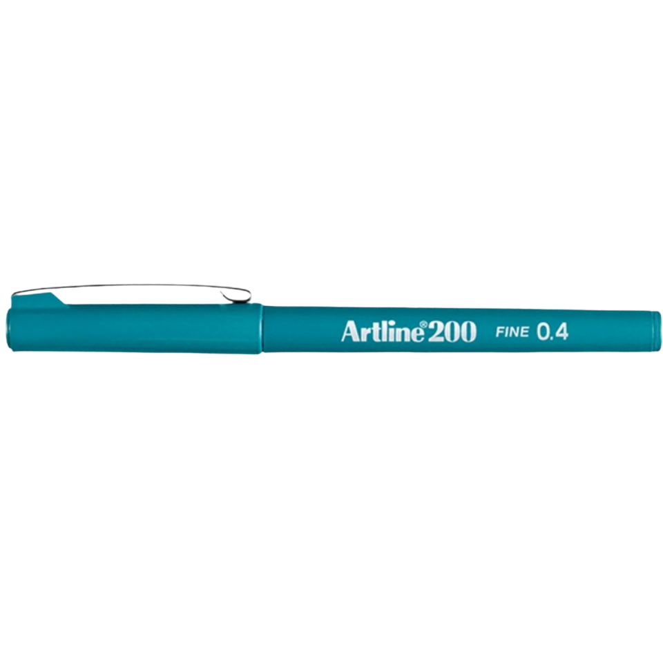 Artline 200N Fineliner 0.4 mm Petrol Mavisi