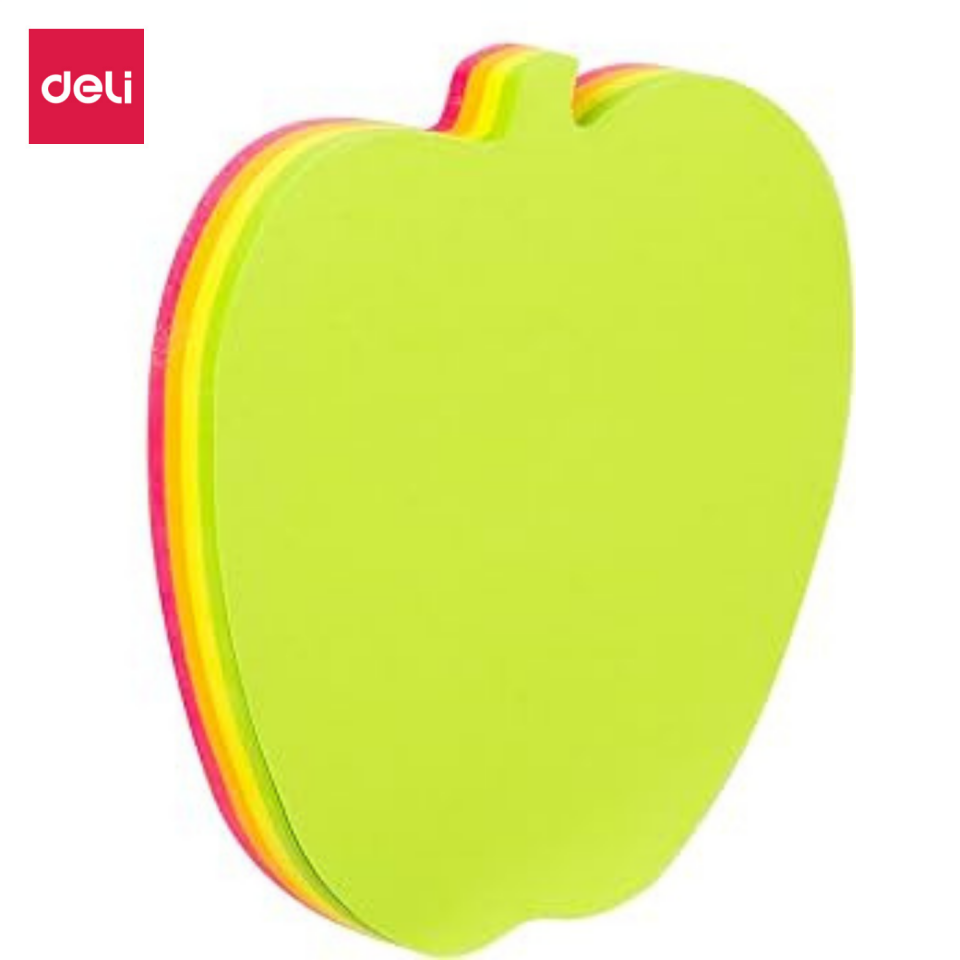 Deli Yapışkanlı Not Kağıdı 76x76  80 yp Asortili EA03202 Yeşil