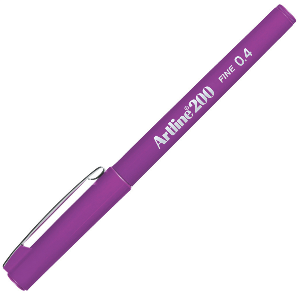 Artline 200N Fineliner 04 mm Magenta