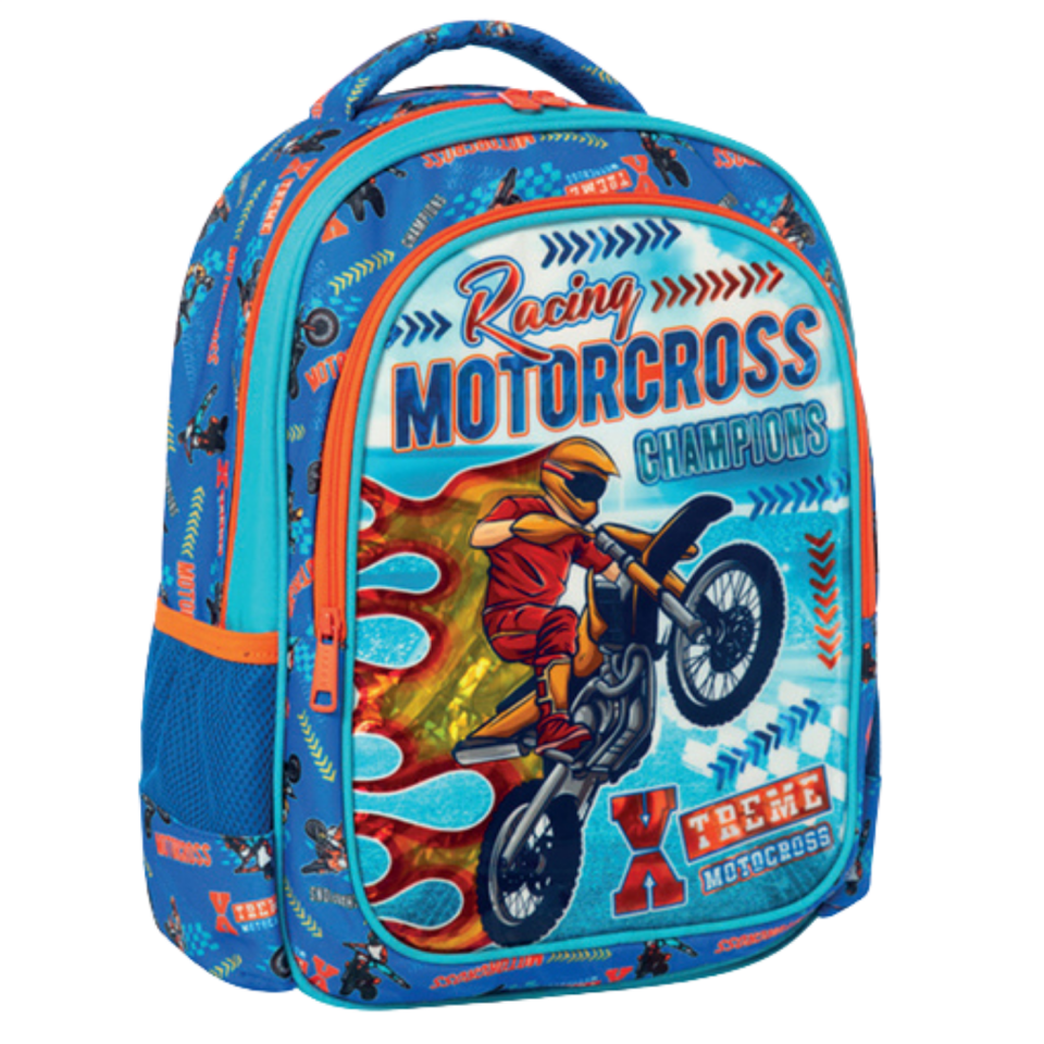 Adel Junior Anaokul Çantası Motocross 00138