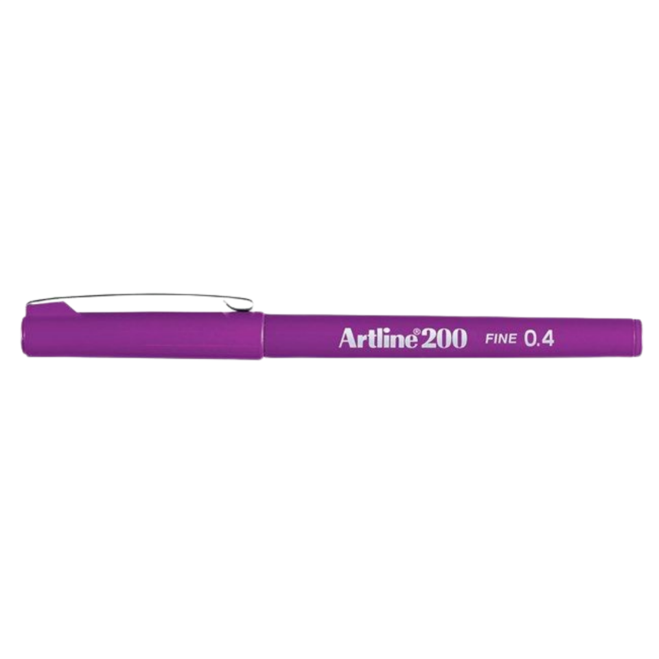 Artline 200N Fineliner 04 mm Magenta