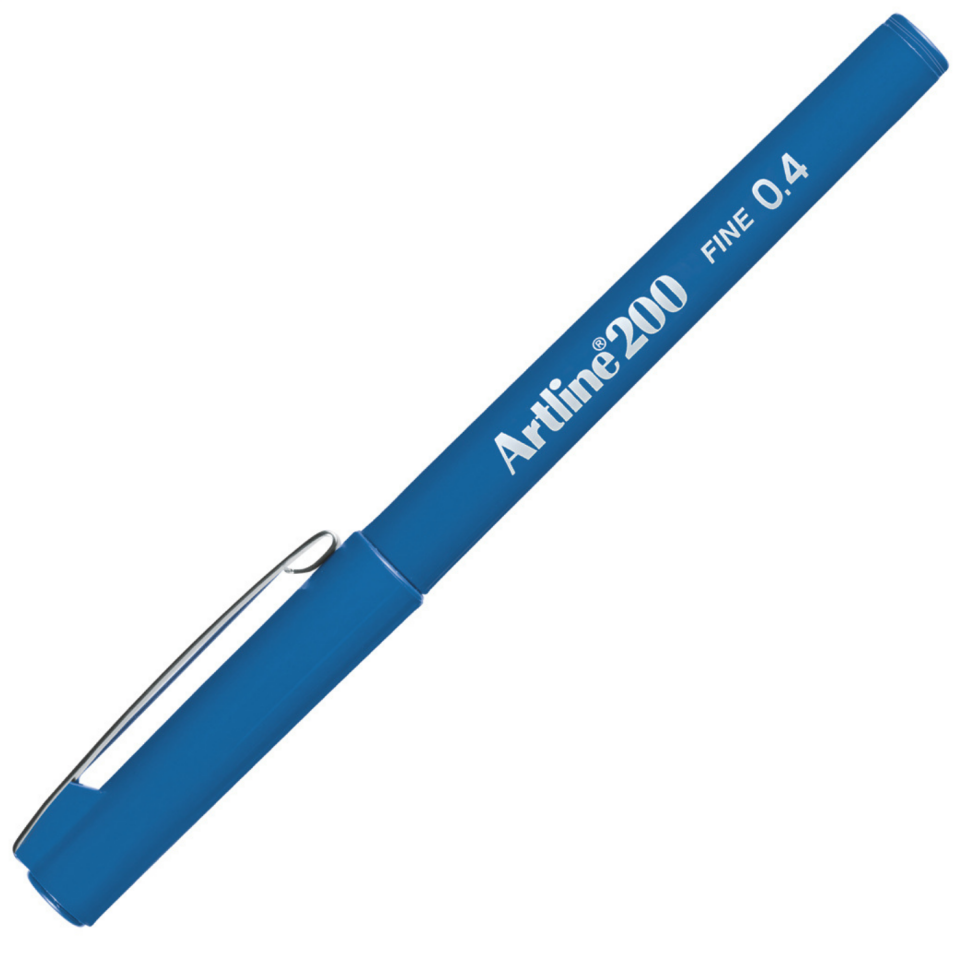 Artline 200N Fneliner 0.4 mm Royal Mavi