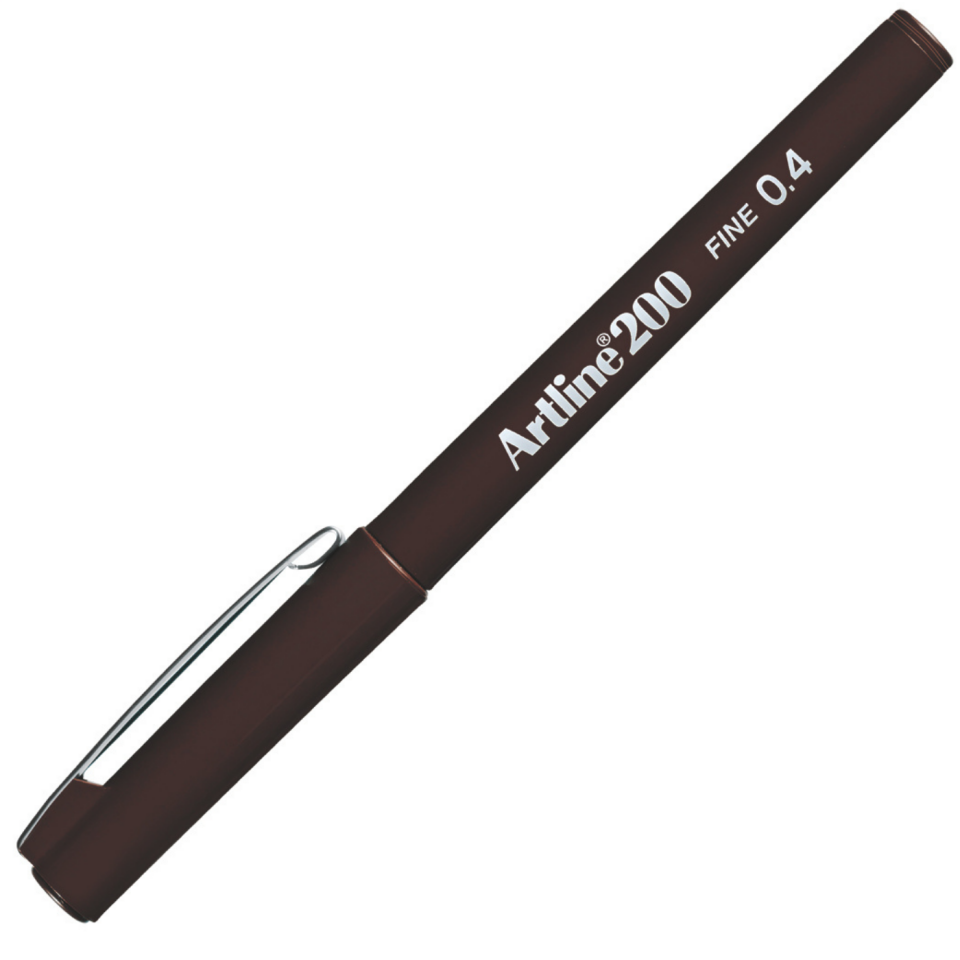 Artline 200N Fineliner 04 mm Siyah