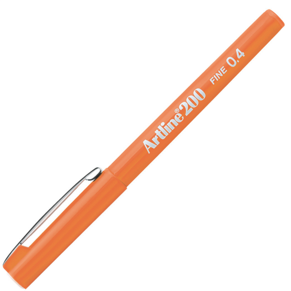 Artline 200N Fineliner 0.4 mm Turuncu