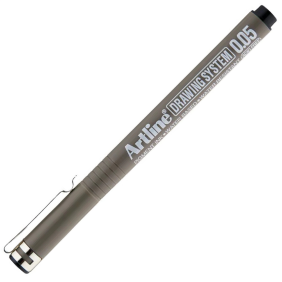 Artline 2305 Drawing System Teknik Çizim Kalemi 0.05 mm Siyah