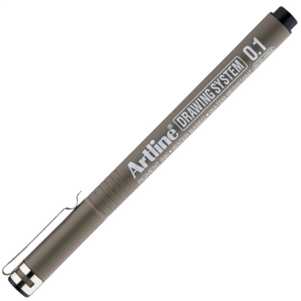 Artline 231 Drawing System Teknik Çizim Kalemi 0.1 mm Siyah