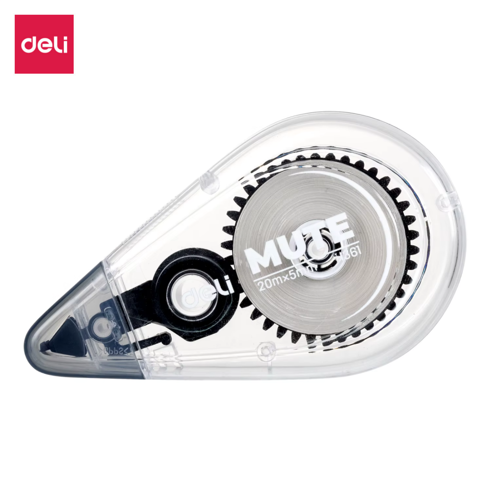 Deli Sessiz Şerit Düzeltici 12mx5mm EH360-BX Yeşil