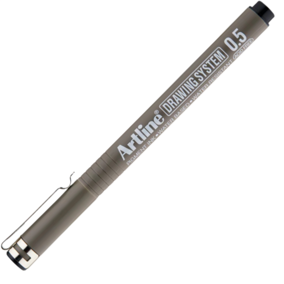Artline 235 Drawing System Teknik Çizim Kalemi 0.5 mm Siyah